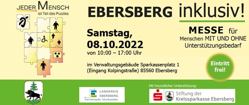 Informationen zu rMesse Ebersberg inklusiv! am 08.10.2022